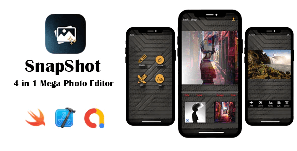 SnapShot - Mega Photo Editor - Google AdMob - In App Purchase - iOS Source Code